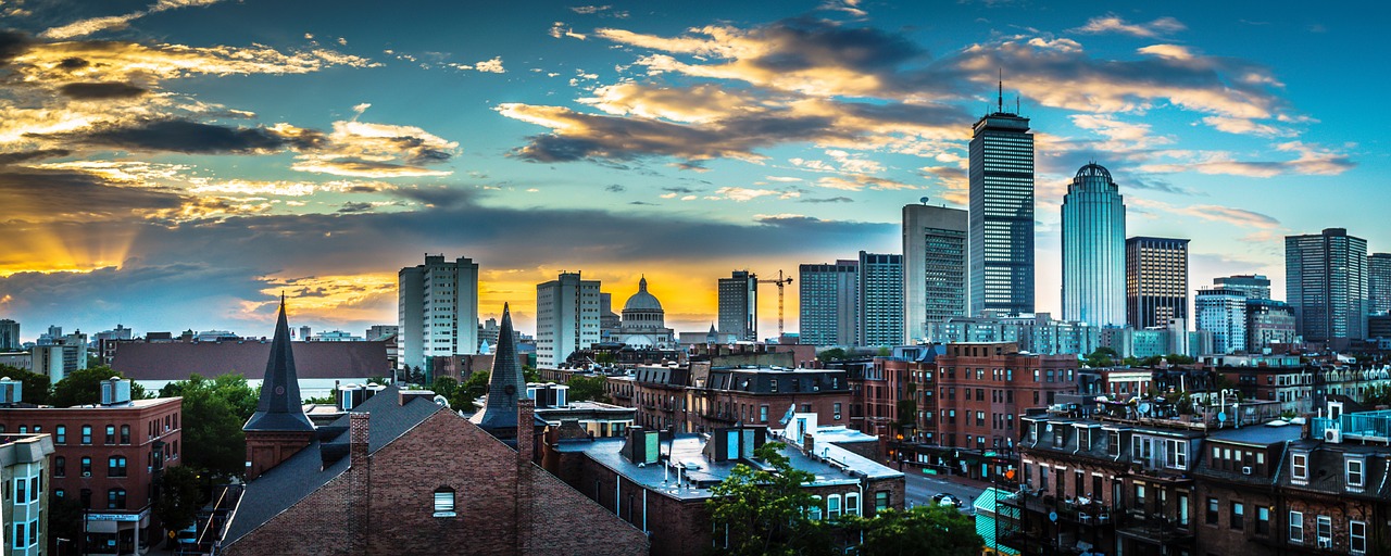 Home Page Banner - Boston Skyline Dusk